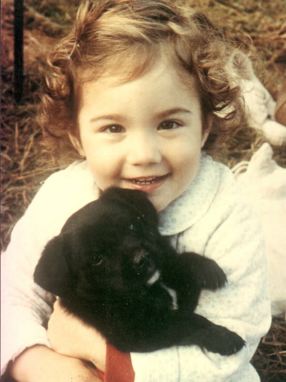 Aline Aublé, petite fille
